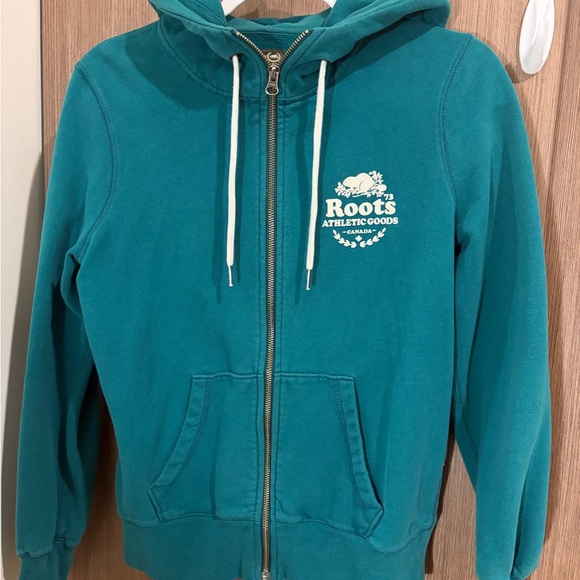 Roots Turquoise Hoodie - Picture 3 of 6